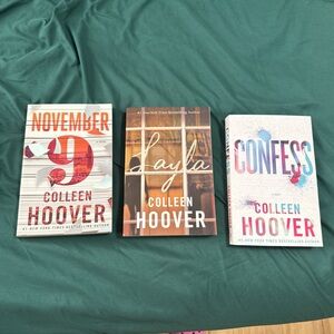 Colleen Hoover Book Bundle- November 9, Layla and Confess